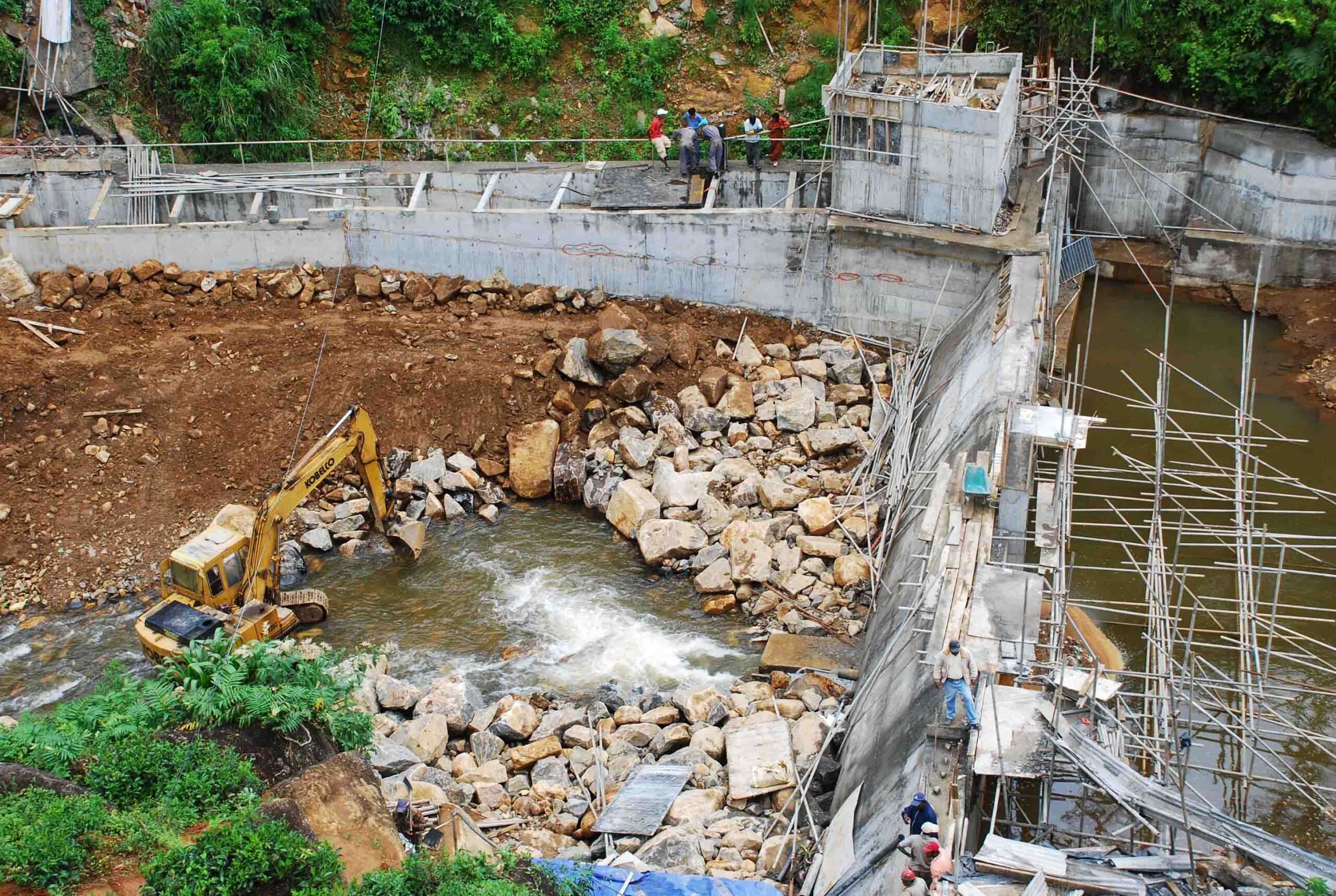 Mini Hydropower Wier